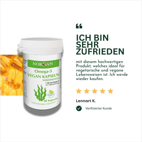 Omega 3 Vegan - Algenöl