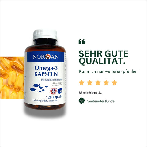 Omega 3 Kapseln - Fischöl