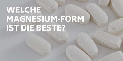 Titelbild für den Artikel Welche Magnesium‑Form ist die beste für Schlaf, Muskeln, Nerven & Co.? Der große Vergleich 