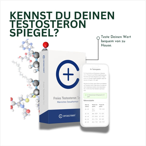 Freies Testosteron Test – cerascreen® Speicheltest